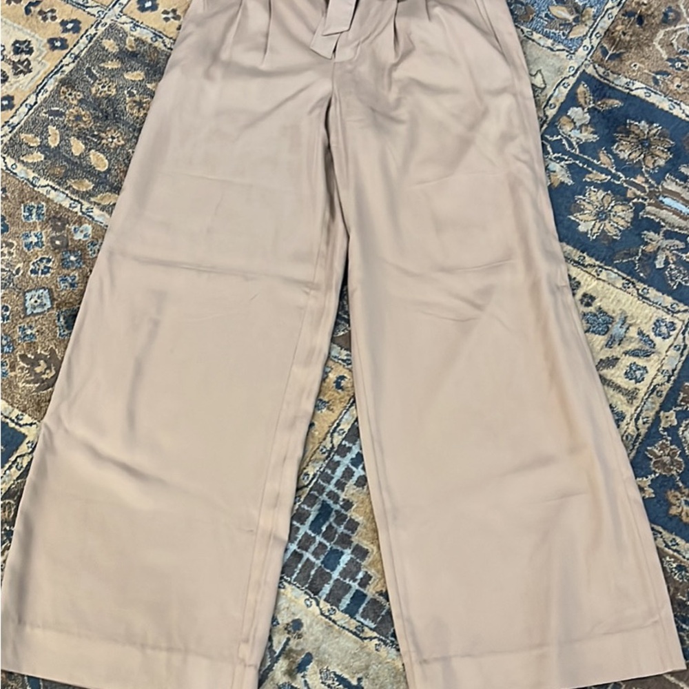 NWT Banana Republic Women's Tan Wide-Leg Pants